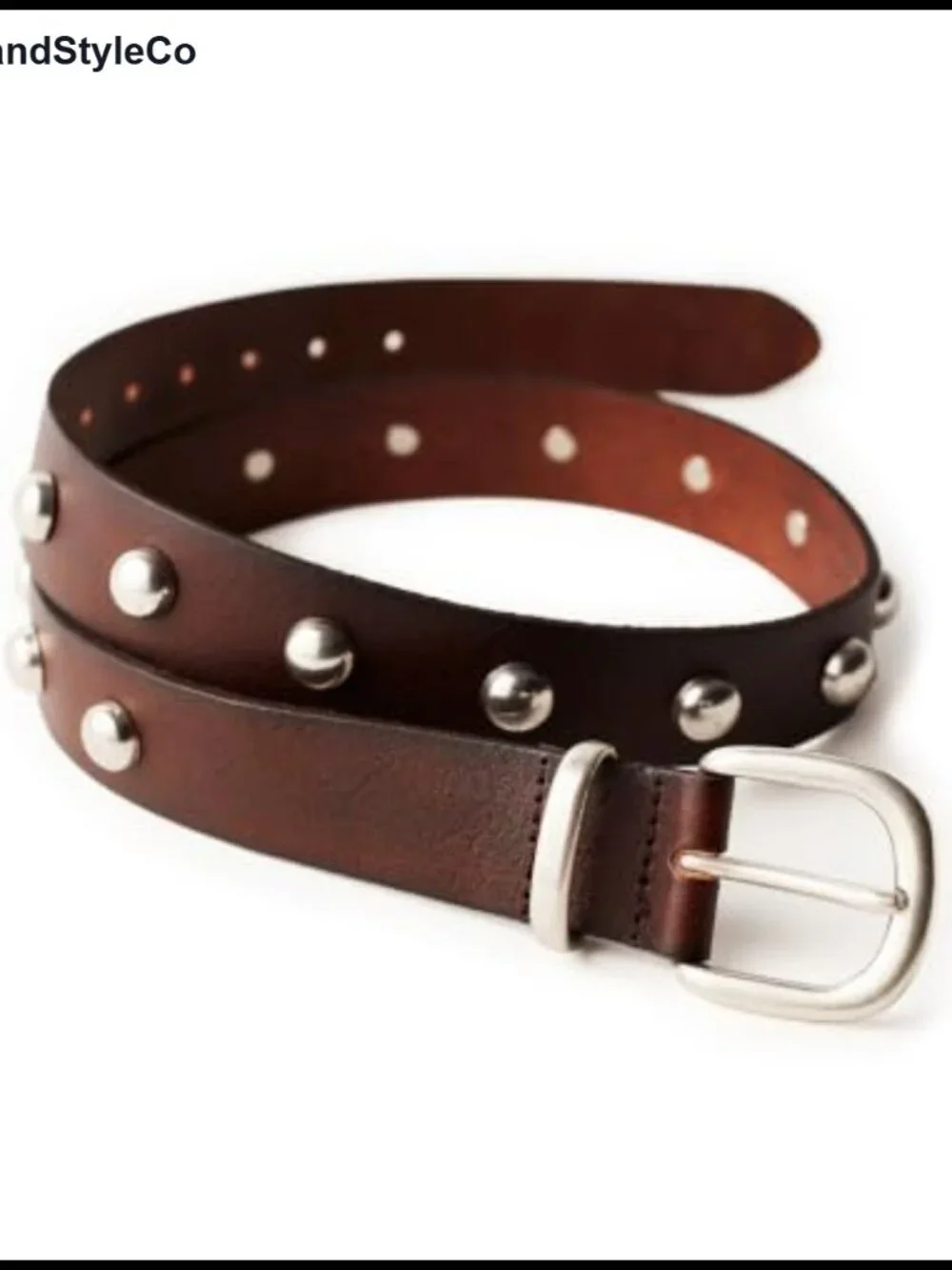 Genuine Leather Western Belt 1.3